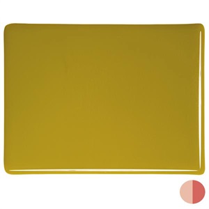 Bullseye 0227-0030 Gyllene Grön Opal 3mm